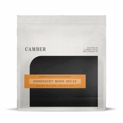 Bag of Goodnight Moon Decaf Coffee