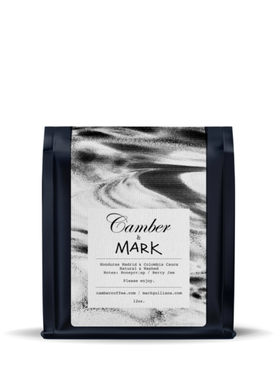 Bag of Camber x MARK coffee