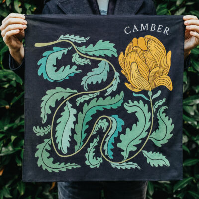 Photo of Botanical Bandana with Camber Logo