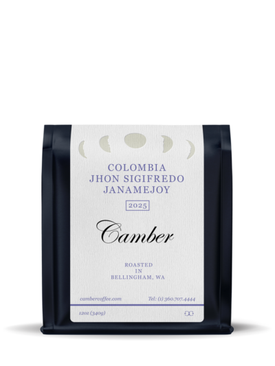 Bag of Colombia Jhon Sigifredo Janamejoy coffee